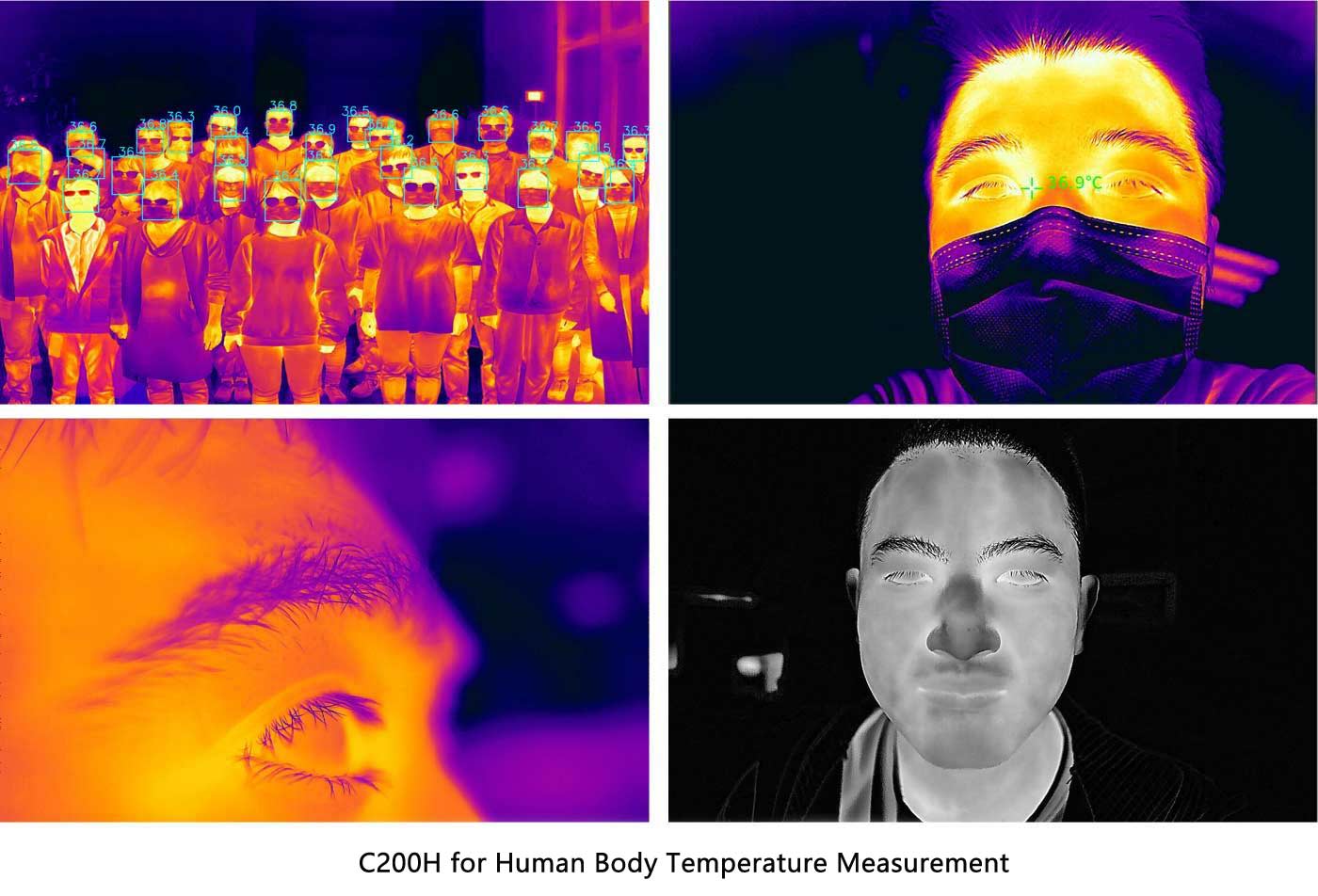 C200H Handheld Body Temperature Scanner Applications