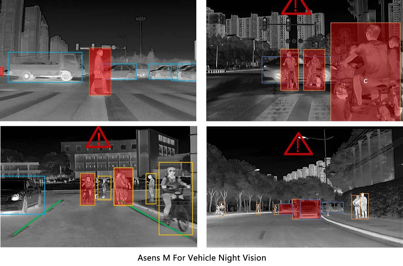 Asens M Series Night Vision Driving Camera Applications