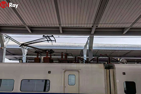 Application of Thermal Cameras in the Railway Pantograph-OCS System Monitoring, to Assist Railway Transportation