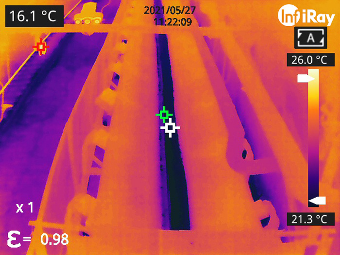 Monitoring of the Belt Transporting the Coals
