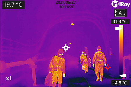 One Solution to Solve the Safety Monitoring Problems: Application Case of Thermal Cameras in the Coal Mining Industry