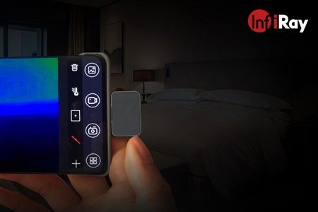 Anti-stealthie in Hotel Rooms! The Smallest Thermal Camera for Smartphones Helps You Find Hidden Cameras