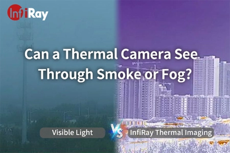 Can thermal camera see through smoke or fog