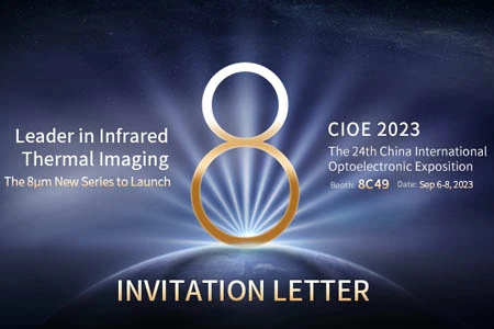 InfiRay Unveils Breakthrough 8μm Uncooled Infrared Detector at CIOE 2023
