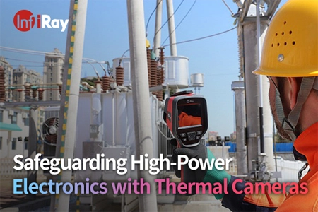 Safeguarding High-Power Electronics with Thermal Cameras
