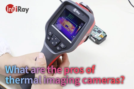 What are the pros of thermal imaging cameras?